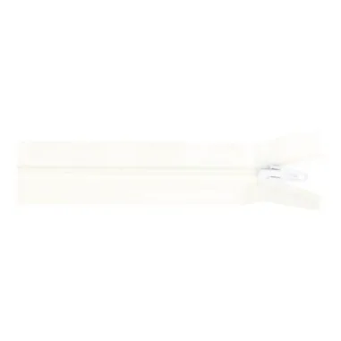 Feine Reißverschlüsse - Hose/Rock Reissverschluss 25 cm weiss
