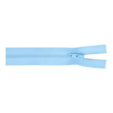 Fijne ritsen - Broek/rok rits 50 cm Lichtblauw 838