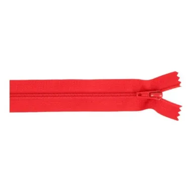 Broekritsen - Broek/rok rits 25 cm rood 519