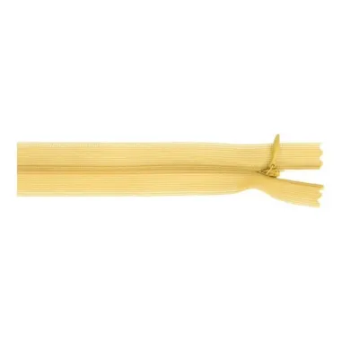 Reißverschlüsse - Blinde rits 60 cm okergeel
