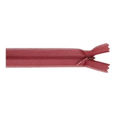 Blinde ritsen* - Blinde rits 60 cm donkerrood 750