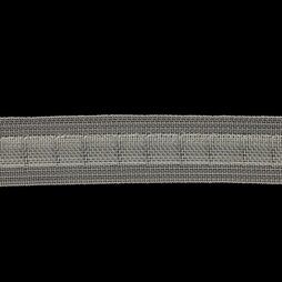 Gordijnband en haken - Gordijnplooiband 2.7 cm transparant (605012)