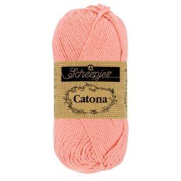 Strick- und Häkelgarne - Catona 264 Light Coral 50GR