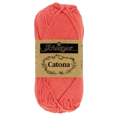 Häkeln und Stricken - Catona 252 Watermelon 50GR