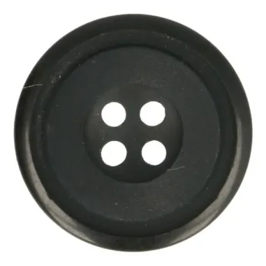 Knopen - Knoop zwart maat 36 (97288-36)