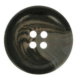 Knopen - Knoop gemeleerd mat 4 gaats zwart/grijs (5673-32-1)