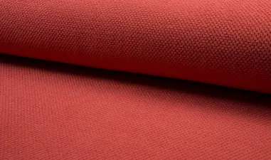 Polyester stof - Interieur- en gordijnstof - oranje - 297322-A2 - Wafelkatoen stof - Baby wafelstof - peach - 8238-014