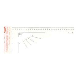 Verschiedenes - Liniaal (naaisterhaak) 60 cm lang (9782)