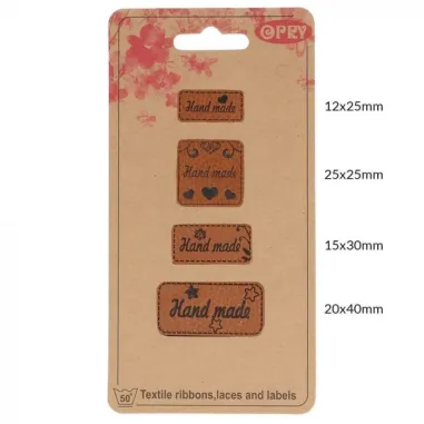 Verschiedenes - Opry skai-leren labels Hand made (35521)