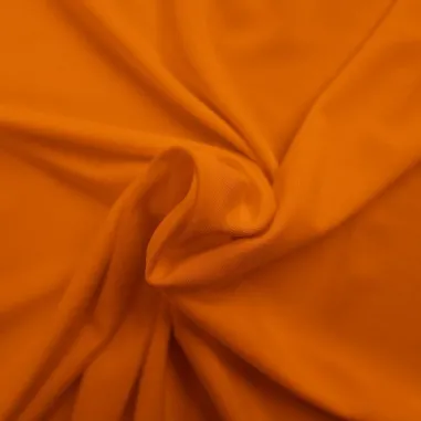 210gr/M² - Tricot stof - Pure Bamboo - oranje - 0781-545