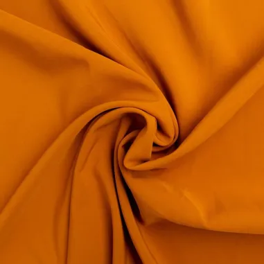 2021 - Stretch stof - Bi-stretch - geel/oranje - 0854-575