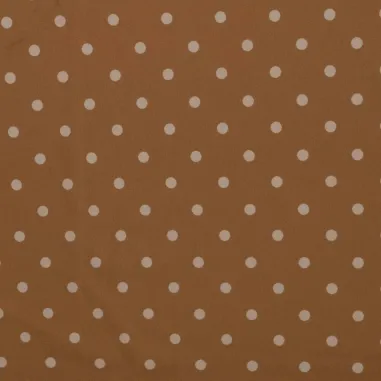 Polyester stoffen - Polyester stof - Travel polka dot - beige - 17507-098