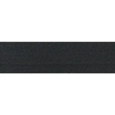 Köper- und Taschenband* - Keperband zwart 4 cm