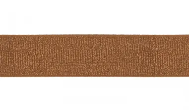 Elastiek - Elastiek lurex brons (XET17-576)