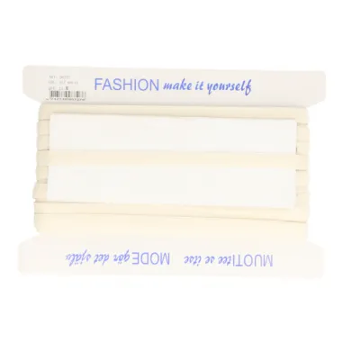 Elastiek - Schouderband antislip off-white/ecru glad (98727)*