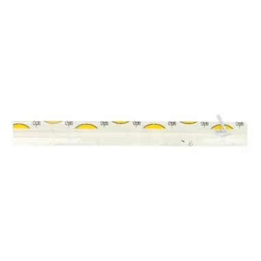 Niet deelbare ritsen (fijn) - Optilon fijne kunststof rits wit 12 cm 0009