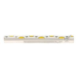 Niet deelbare ritsen (fijn) - Optilon fijne kunststof rits lichtgrijs 10 cm. 0016
