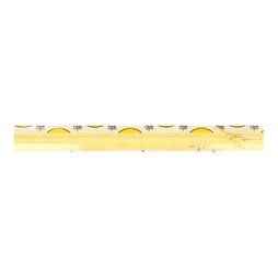 Lichtgele stoffen - Optilon fijne kunststof rits zachtgeel 12 cm 0638