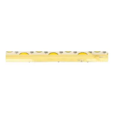 Niet deelbare ritsen (fijn) - Optilon fijne kunststof rits zachtgeel 60 cm 0638