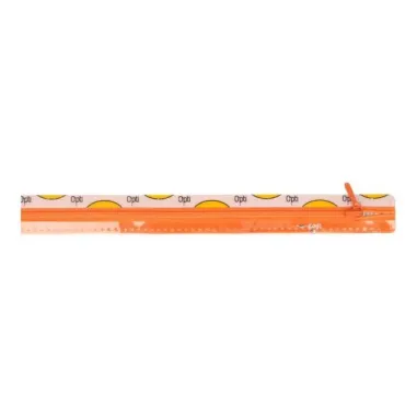 Niet deelbare ritsen (fijn) - Optilon fijne kunststof rits oranje 10 cm 0693