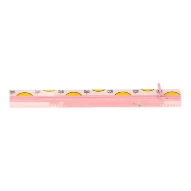 Niet deelbare ritsen (fijn) - Optilon fijne kunststof rits roze 18 cm 0749