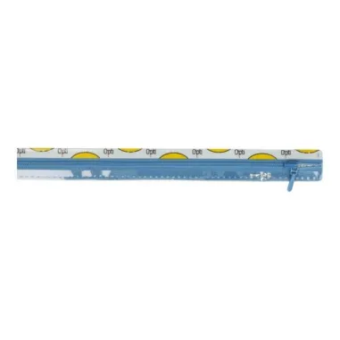Ritsen - Optilon fijne kunststof rits blauw 15 cm 0235