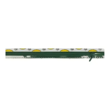 Optilon - Optilon fijne kunststof rits donkergroen 22 cm 0461