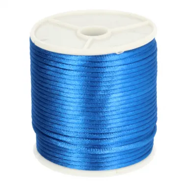 Koord - Japans satijnkoord kobaltblauw 650023-215