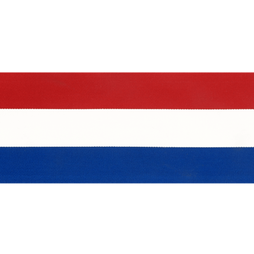 Overige merken fournituren - Vlaggenband rood/wit/blauw 70mm 6511-70