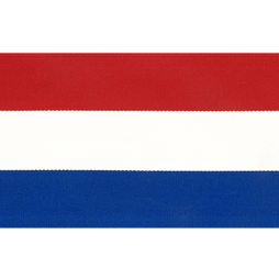 Sierband* - Vlaggenband rood/wit/blauw 100mm 6511-100