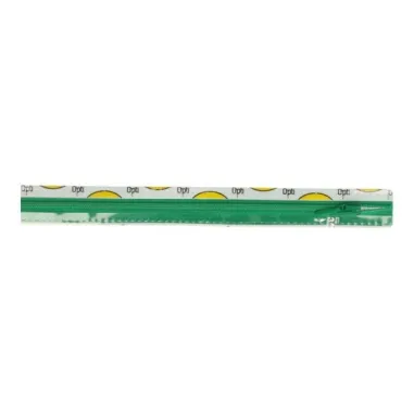 Optilon - Optilon fijne kunststof rits groen 18 cm. 0433
