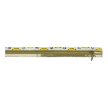 Niet deelbare ritsen (fijn) - Optilon fijne kunststof rits mosgroen 40 cm. 0575