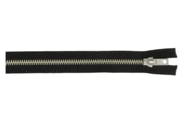 16 cm Reißverschlüsse - Metall-Reißverschluss schwarz 16 cm 000