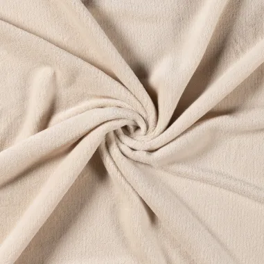 Stoffe - Fleece ultra soft - beige - 5358-053