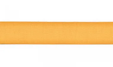 96% katoen, 4% spandex stoffen - Tricot biasband 20 mm - geel - XBT29-830-020