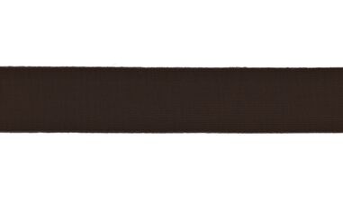 Bruin - Tricot biasband 20 mm - donkerbruin - XBT29-580-020