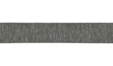 Biasband* - Tricot biasband 20 mm - grijs gemêleerd - XBT29-661-020