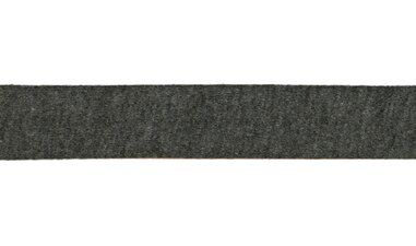 Schrägband - XBT29-168 Tricot Biasband Donkegrijs Gemeleêrd