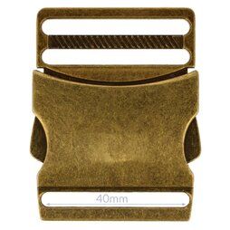 Knopen - Klikgesp brons 40mm (6782-40-AKU)