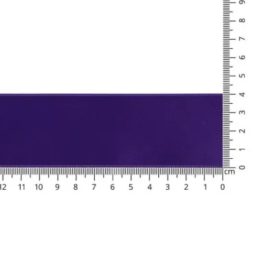 38 mm Band - Satinband dunkelviolett 38 mm col 286