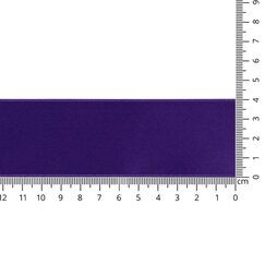 Satijnen band - Satijnlint Mat donkerpaars 40 mm col 52