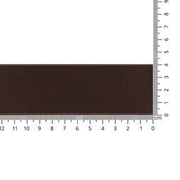 Satijnen band - Satijnlint Mat donkerbruin 40 mm col 667