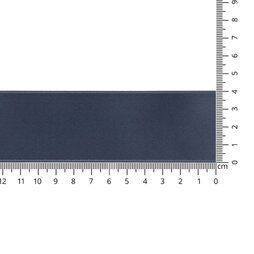 Satijnen band - Satijnlint Mat Blauw/Grijs 40 mm col 42