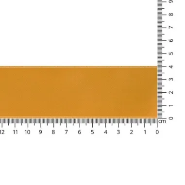 Satijnlint - Satijnlint Mat Goud 40 mm col 45