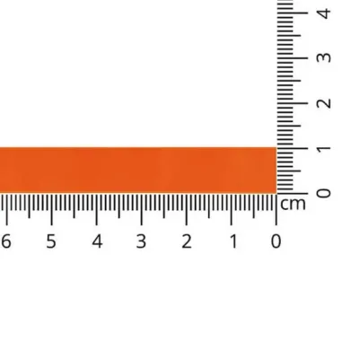 10 mm band - Satijnlint Mat Oranje 10 mm col. 39
