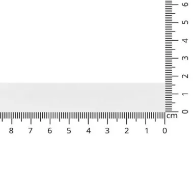 Effen uni kleur band - Satijnlint Mat Wit 16 mm col. 401