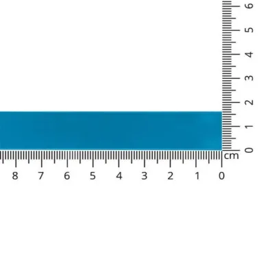 15 mm band - Satijnlint Mat Donker Aqua 16 mm col 303