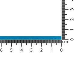 3 mm band - Satijnlint Mat Donker Aqua 3 mm col 303