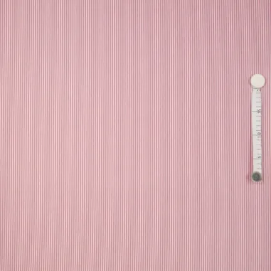 Oudroze stoffen - Spijkerstof - Jeans gestreept - oudroze - 997487-694