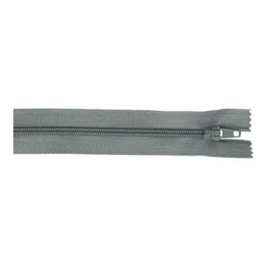 Feine Reißverschlüsse - Hose/Rock Reissverschluss 20 cm dunkelgrau